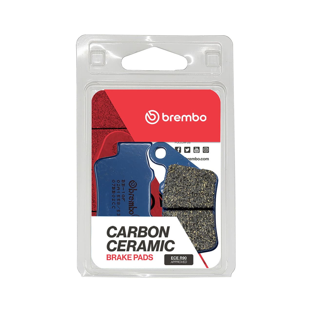 Brembo Prime Cc Brake Pads Carbon Ceramic
