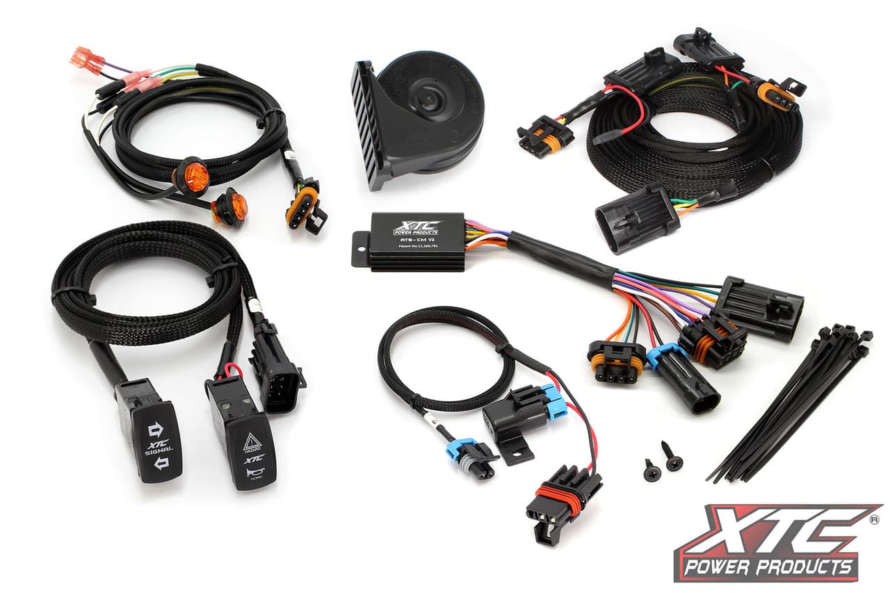 XTC Power Products Auto Turn Signal Kit W/ Horn And Front Drl Lights Can