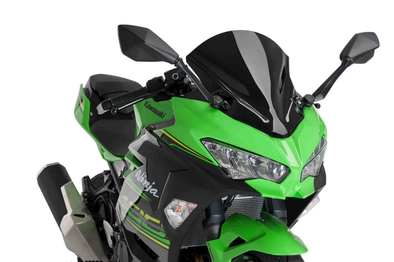 Puig Windscreen Z-Racing Black Kawasaki