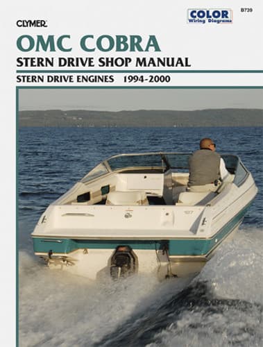 CLYMER MANUAL, OMC COBRA SX & DPS 1994-200
