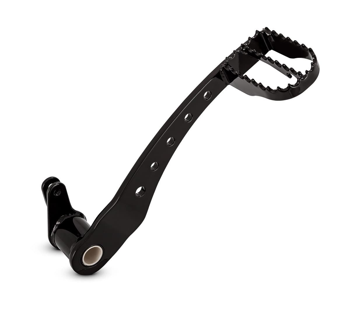 Burly Brand MX Style Brake Arm Black Flt 08-12