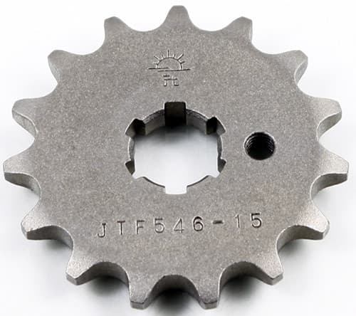 JT STEEL FRONT SPROCKET 15 TOOTH YAMAHA