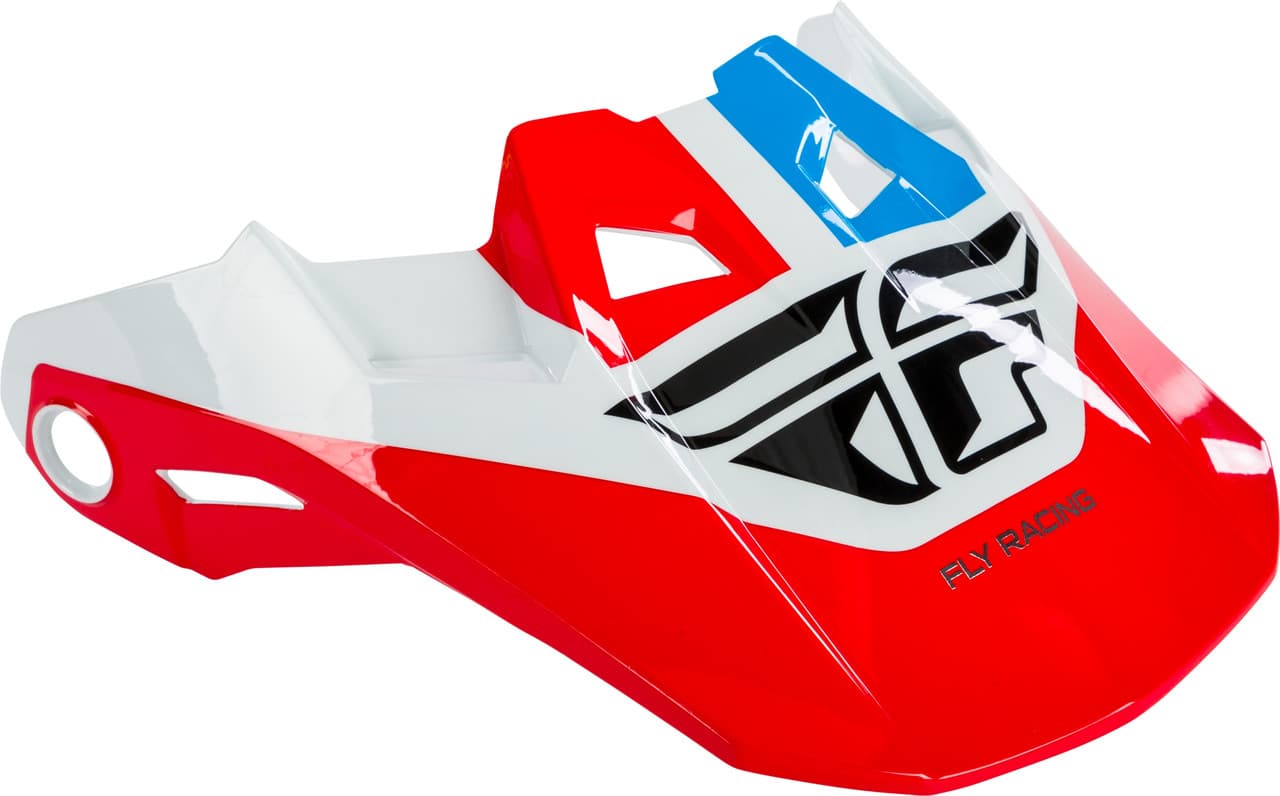 Fly Racing Formula Visor Red/White/Blue MD-LG