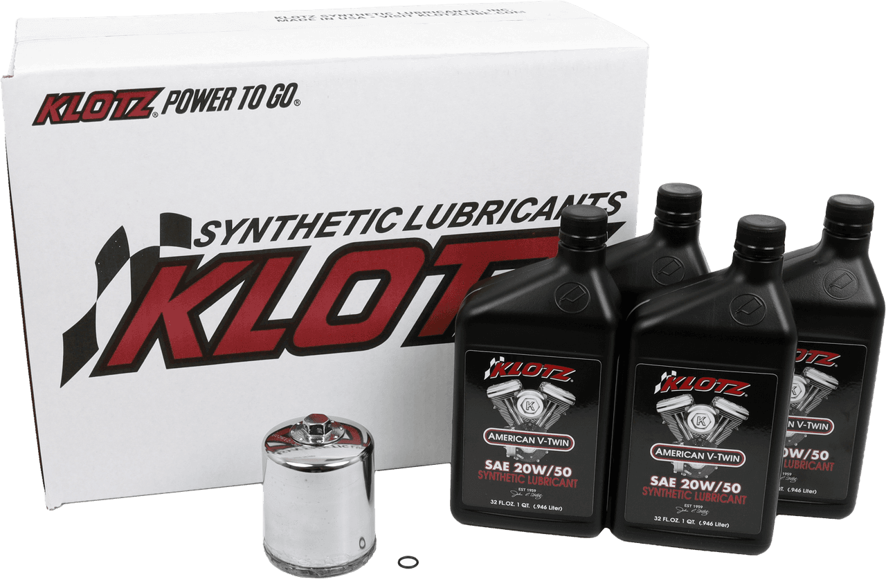 BASIC HARLEY DAVIDSON 4QT SYNTHETIC OIL CHANGE KIT