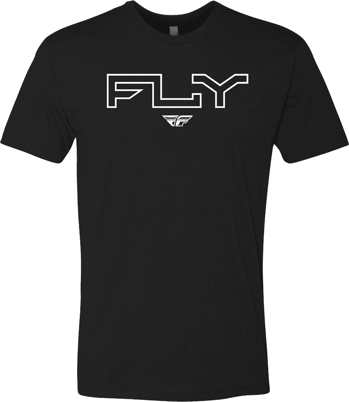 Fly Racing Youth Fly Edge Tee Black YS