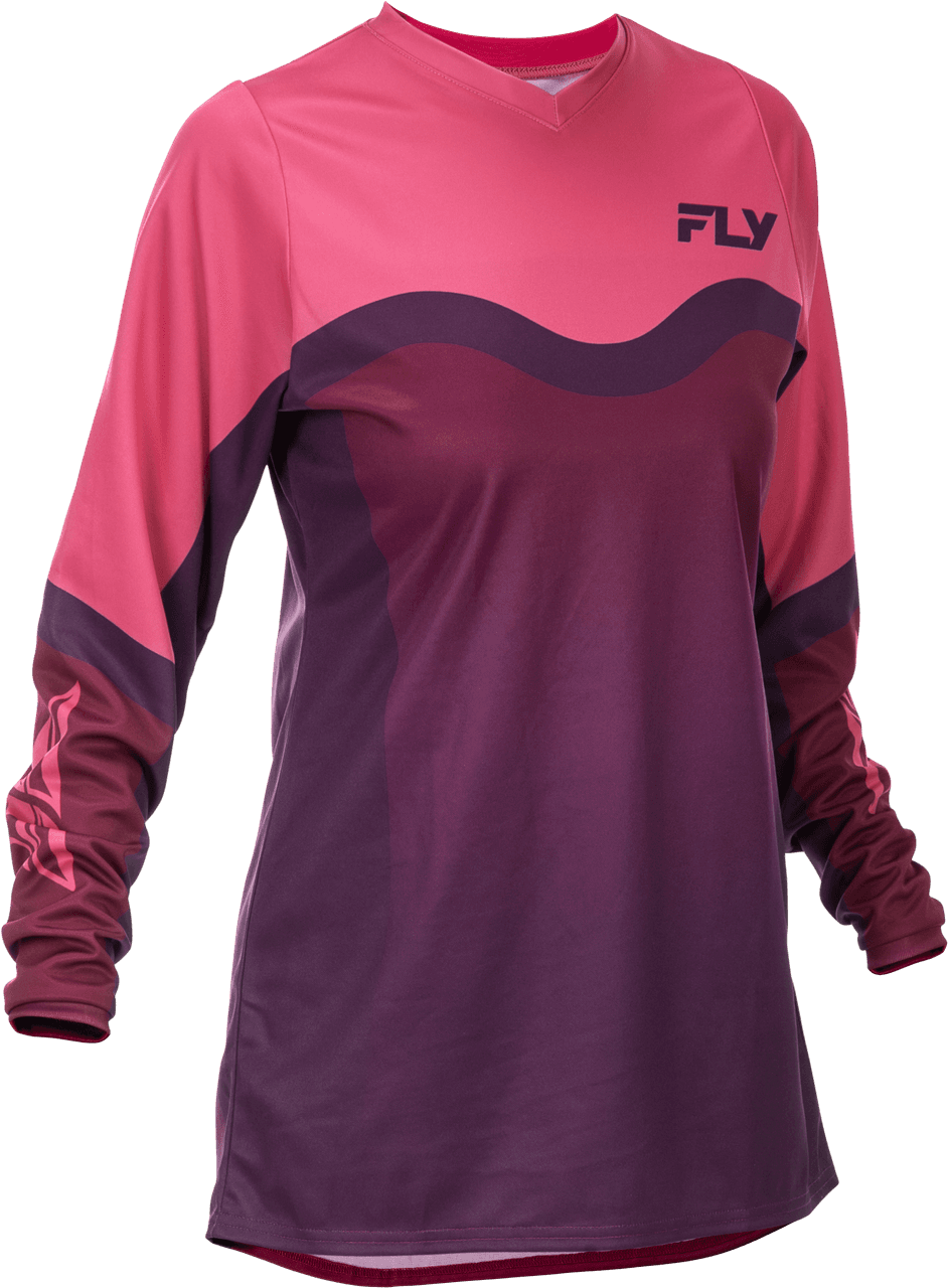 Fly Racing Women'S F-16 Jersey Pink/Mauve XL