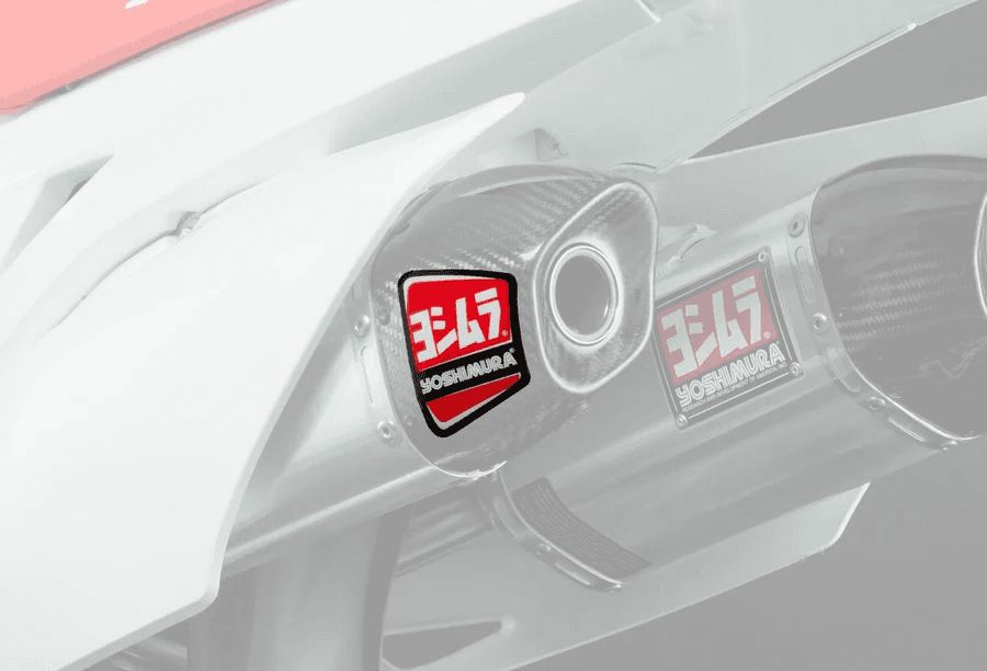 Yoshimura RS-9 End Cap Decal Left