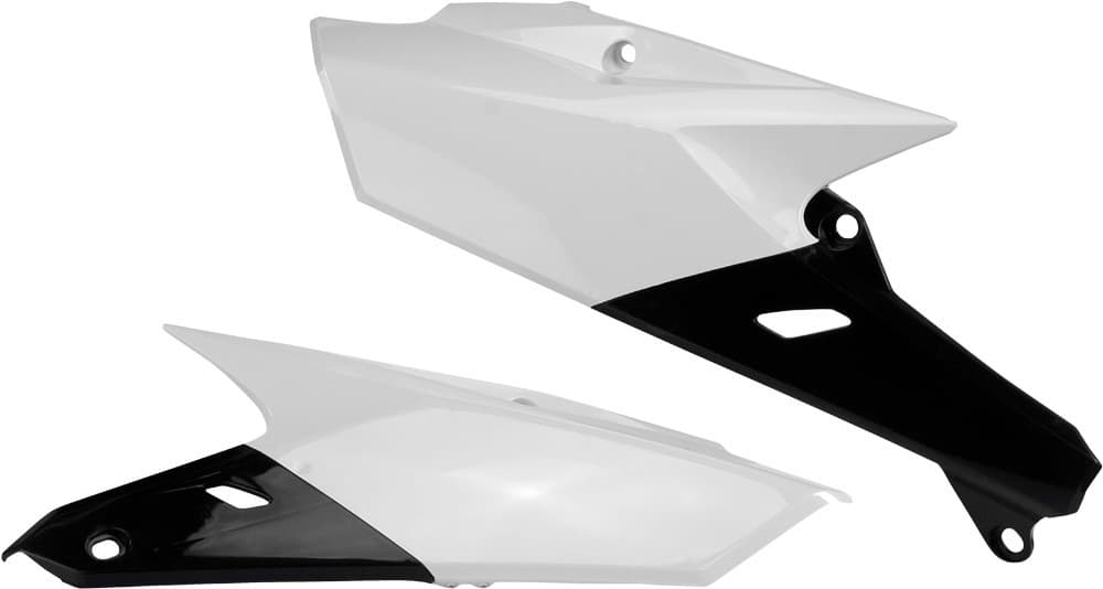 Acerbis Side Panels White/Black