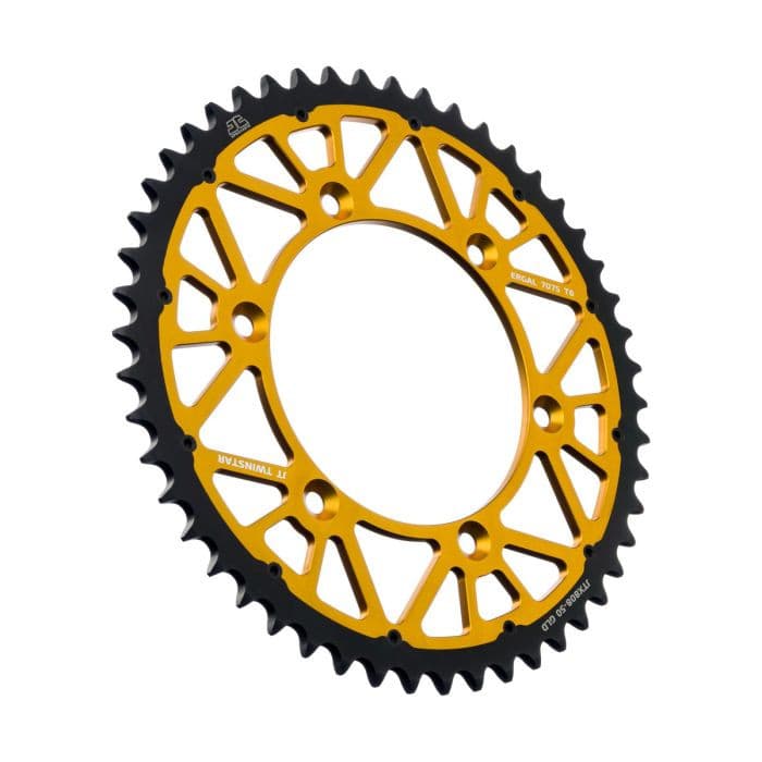 TWINSTAR SPROCKET GOLD 50-TOOTH