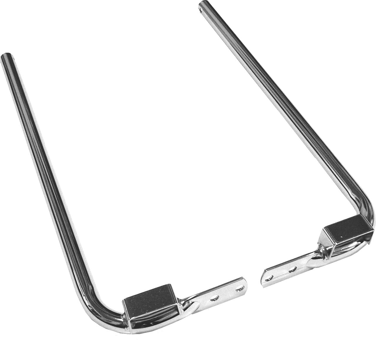 HardDrive Saddlebag Support Kit Chrome Flh/Flt 85-08