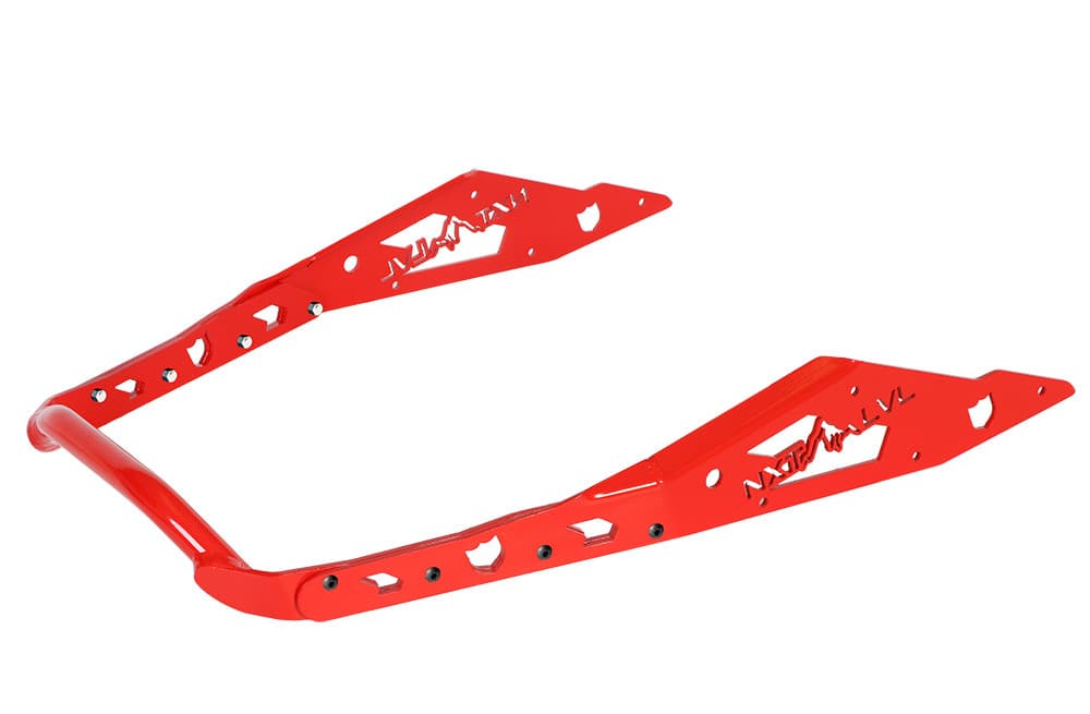 Pro Armor Nxt Lvl Rear Bumper Red Polaris Matryx