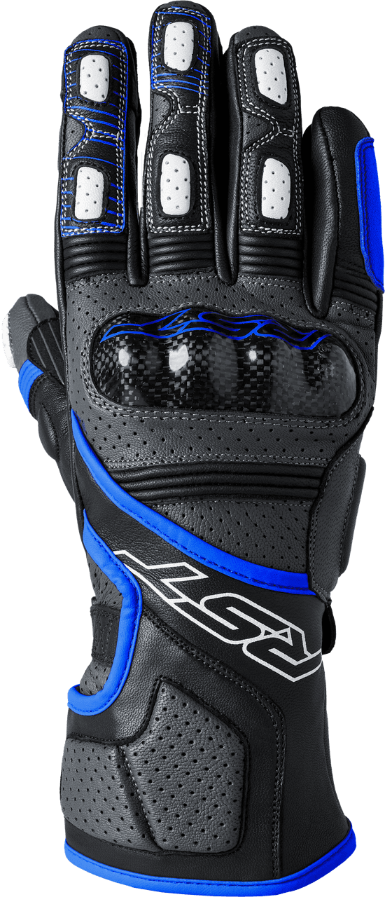 RST Fulcrum CE Glove Grey/Blue/Black MD