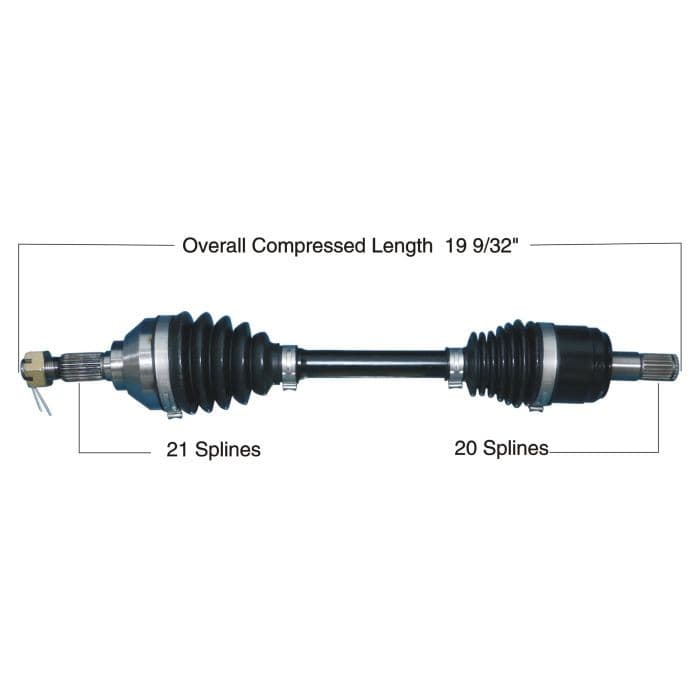 TYTANEUM HEAVY DUTY CV AXLE KAWASAKI FRONT RIGHT