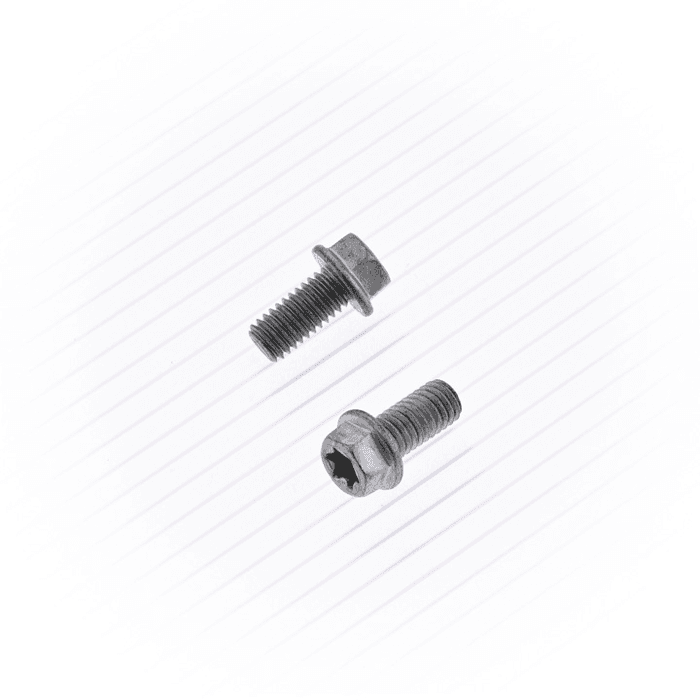 Bolt Dacromet Plated 8MM Flange Bolts 6X12MM 10/Pack