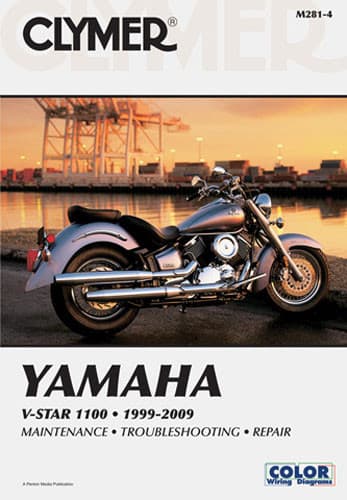 CLYMER MANUAL YAMAHA V-STAR 1100 1999-2009