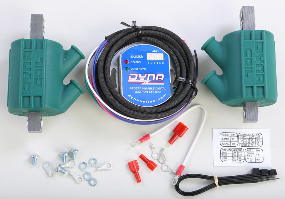 DYNA 2000I CARB DUAL PLUG / SINGLE FIRE KIT