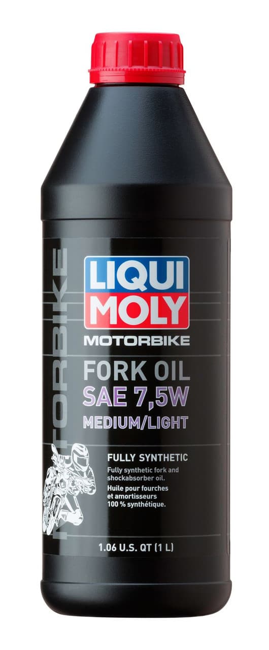 LIQUI MOLY MOTORBIKE FORK OIL 7,5W MEDIUM/LIGHT 1 LITER