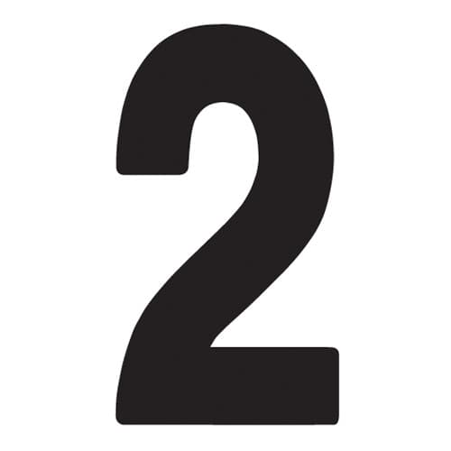 FX 2015 NUMBERS PRO 8" BLACK 2