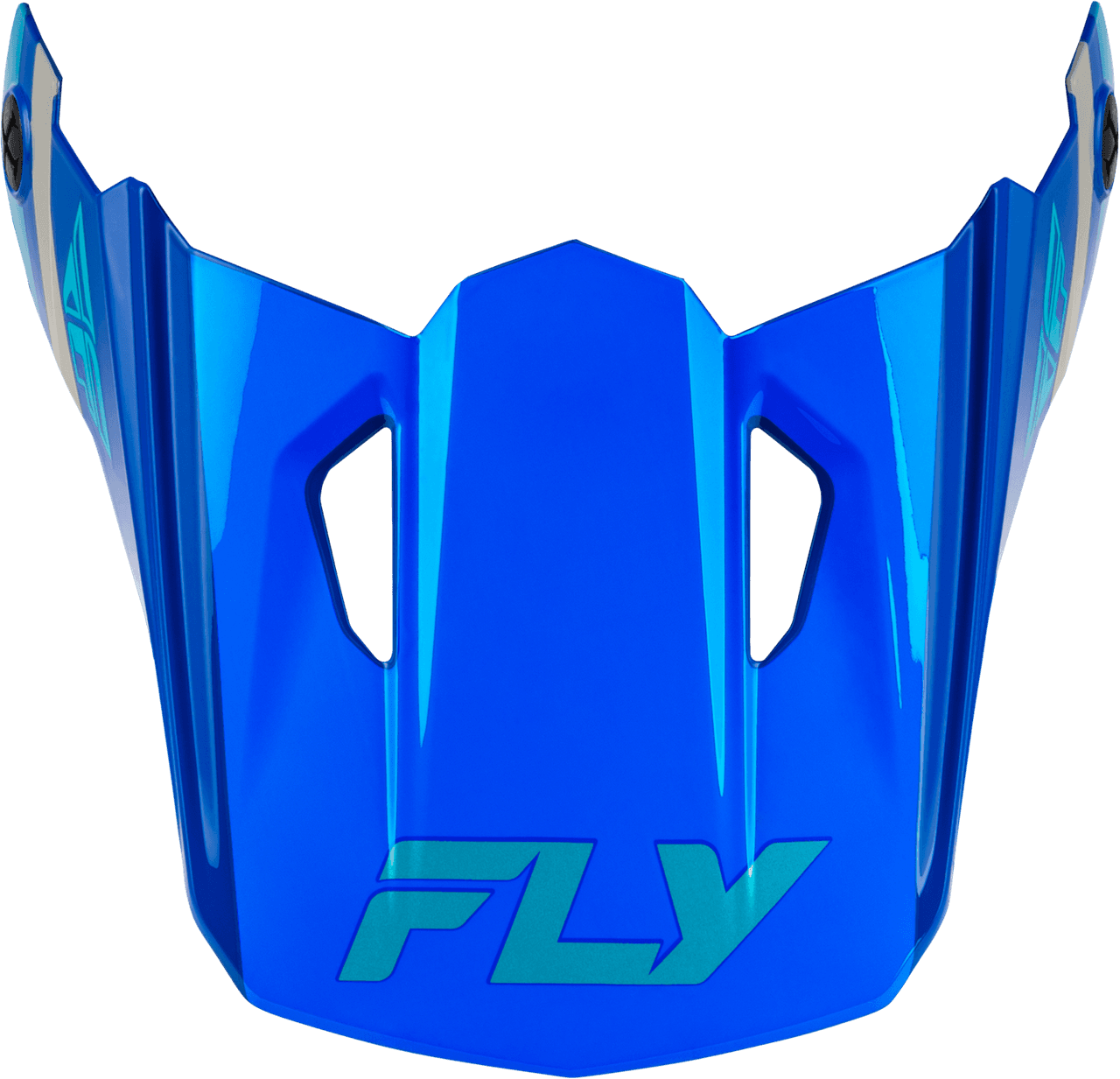 Fly Racing Youth Kinetic Scrap Helmet Visor Blue/Light Blue/Grey YS-YL