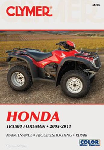 Clymer Repair Manual Honda 500 Foreman