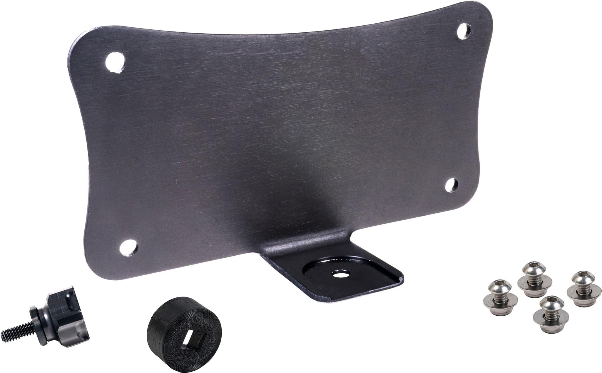 Hofmann Designs Upright License Plate Mount Black