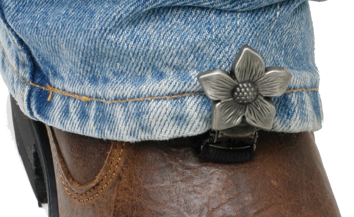 Ryder Clips Clips For Stirrup/Strap Boots Flower