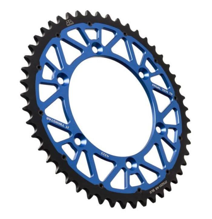 TWINSTAR SPROCKET BLUE 49-TOOTH
