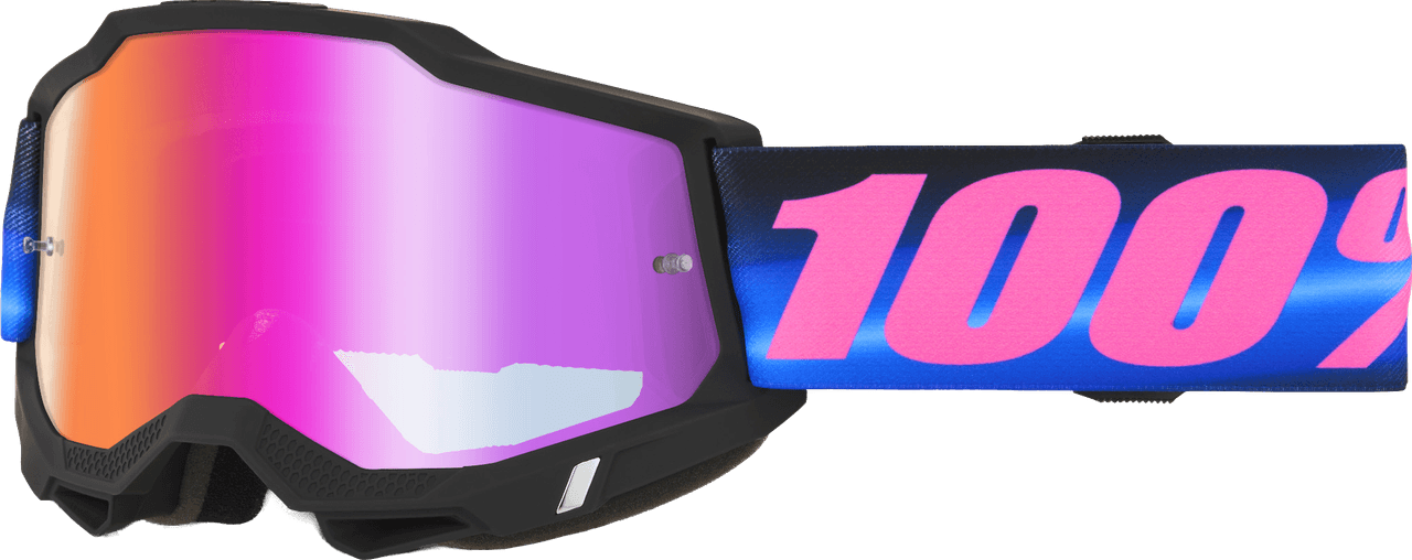 100-PERCENT Accuri 2 Goggle Superdome Dark Red Mirror Lens