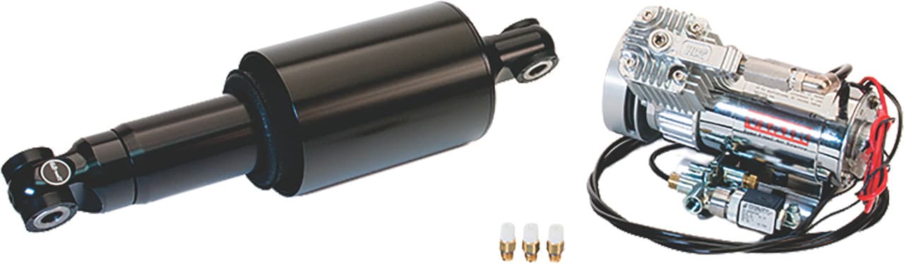 AIR SHOCKS ULTIMATE RIDE BLK M8 SOFTAIL