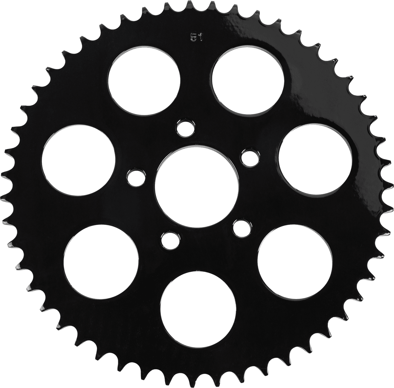 HardDrive Gloss Black Rear Sprocket 51T Big Twin 00-13