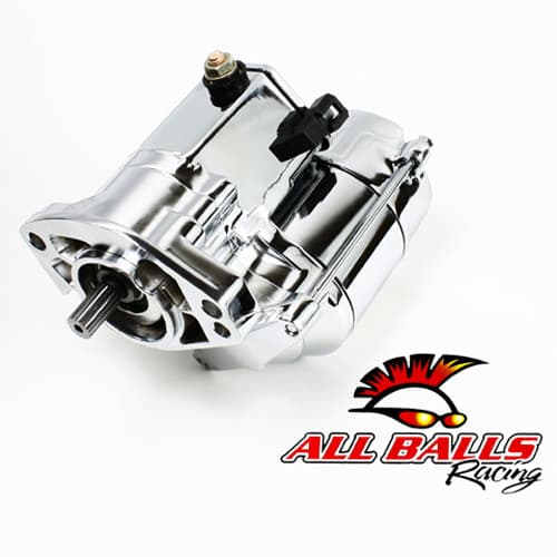BIG TWIN STARTER 1.4KW CHROME 10-32 SHAFT