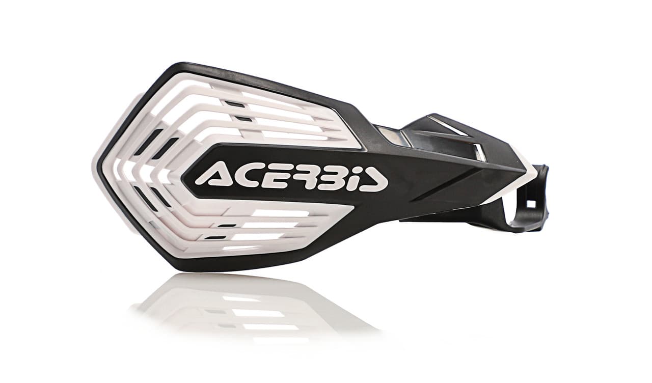 Acerbis K-Future Handguard Kawasaki Black/White