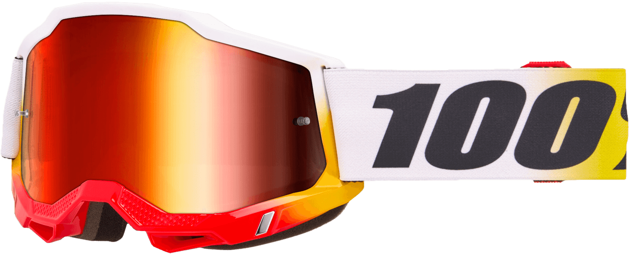 100-PERCENT Accuri 2 Goggle Torken Mirror Red Lens