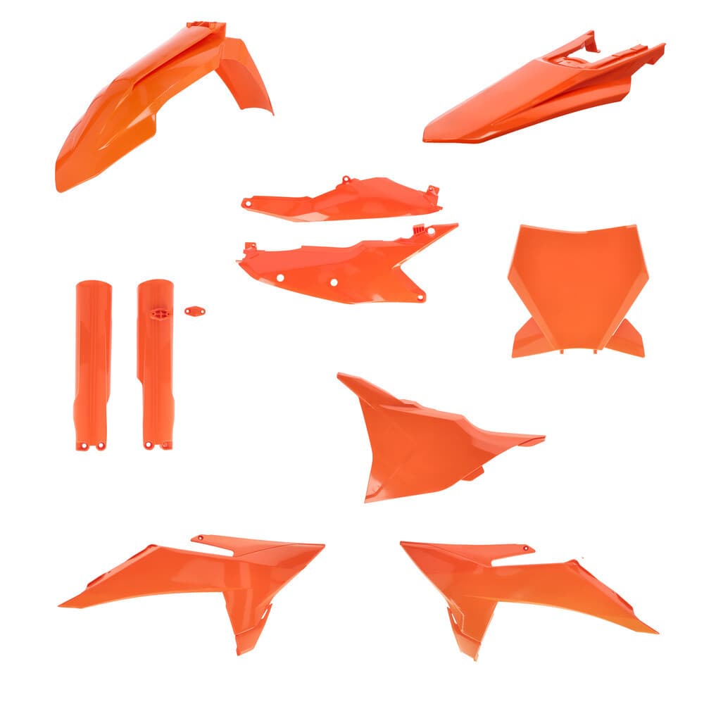 Acerbis Plastic Kit- Full KTM Orange