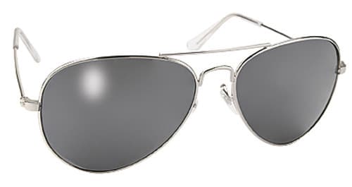KICKSTART AVIATOR SILVER MIRROR