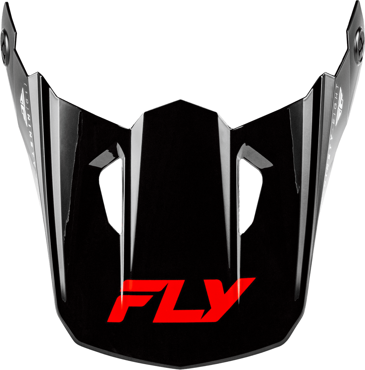Fly Racing Kinetic Verdict Helmet Visor Black/Red/White XS