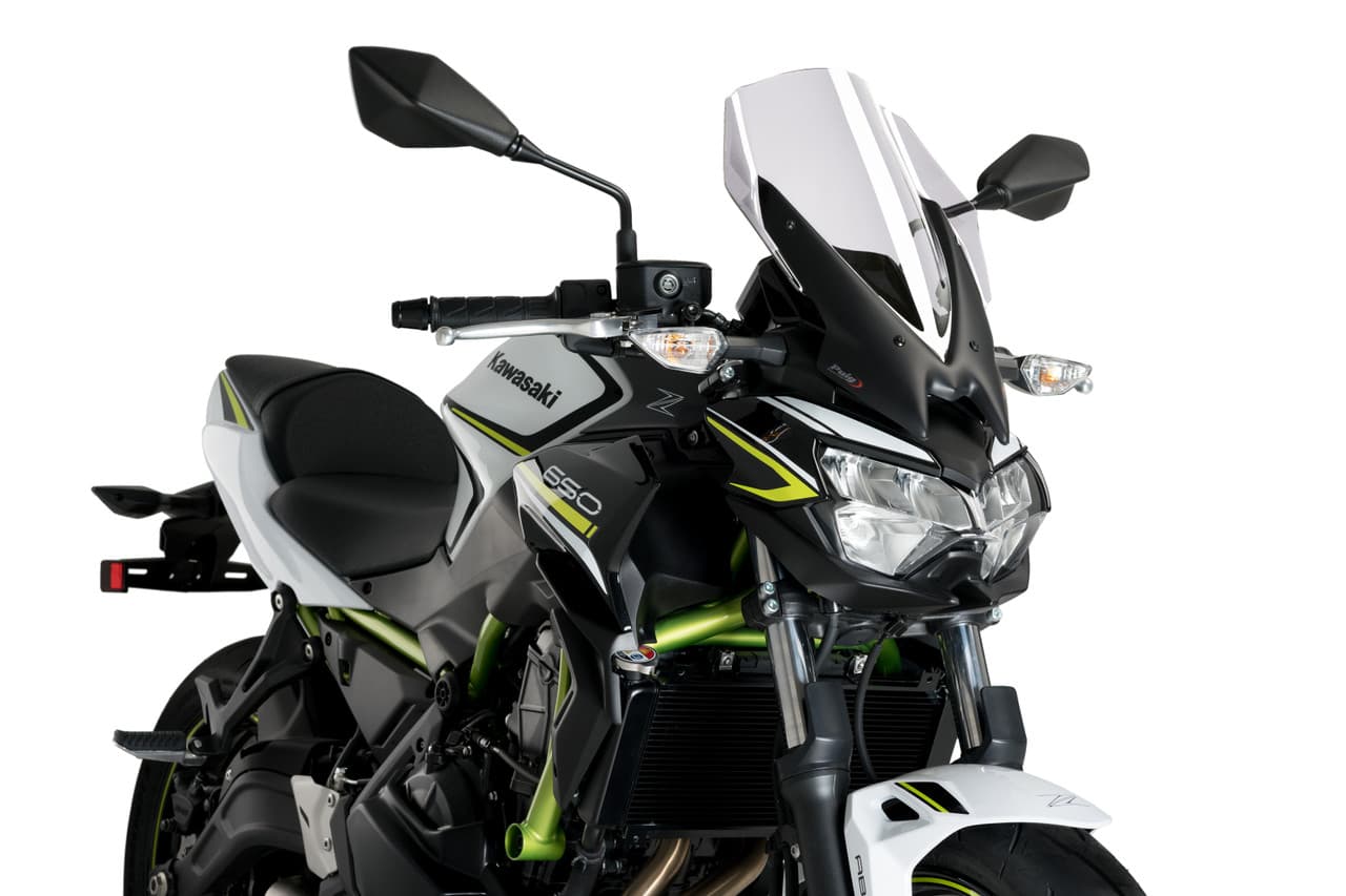 Puig Windscreen Naked New Gen Touring Clear Kawasaki