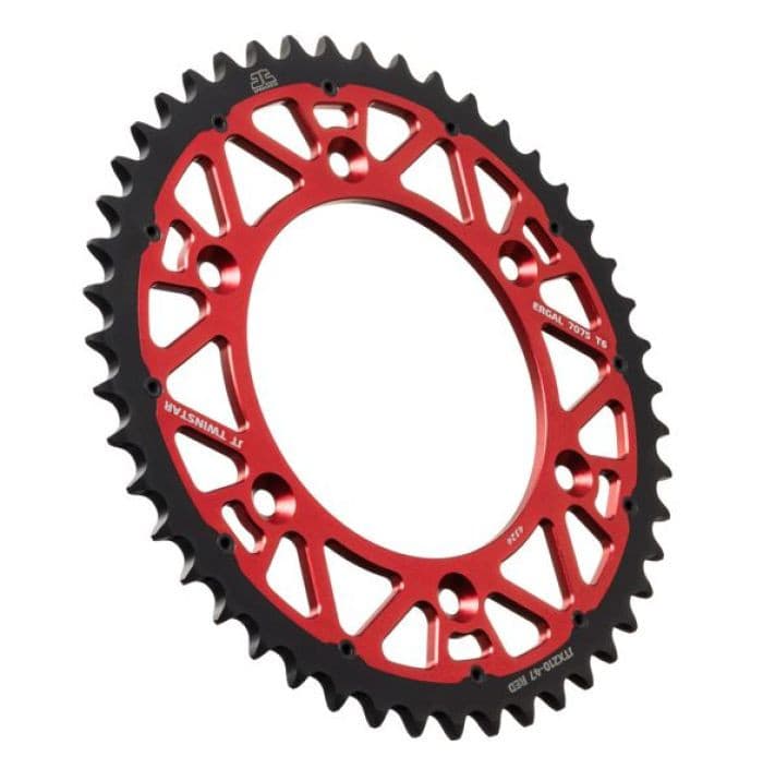 TWINSTAR SPROCKET RED 47-TOOTH