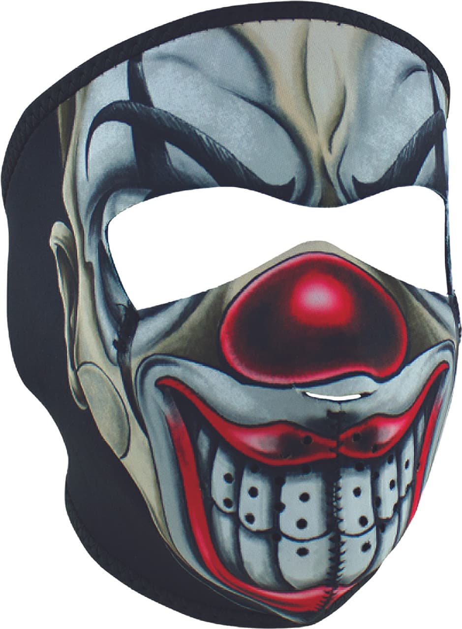 Zan Neoprene Full Mask Chicano Clown