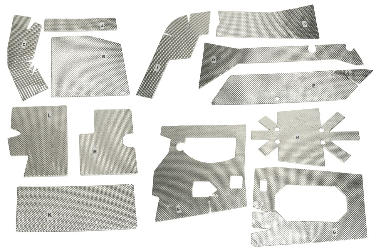 Dei UTV Heat Shield Kit Can Am