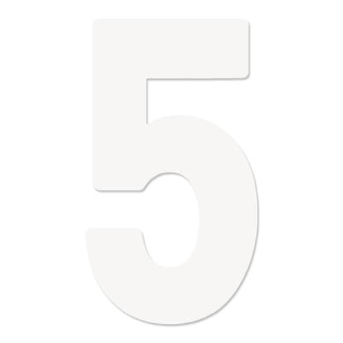 FX 2015 NUMBERS PRO 5" WHITE 5