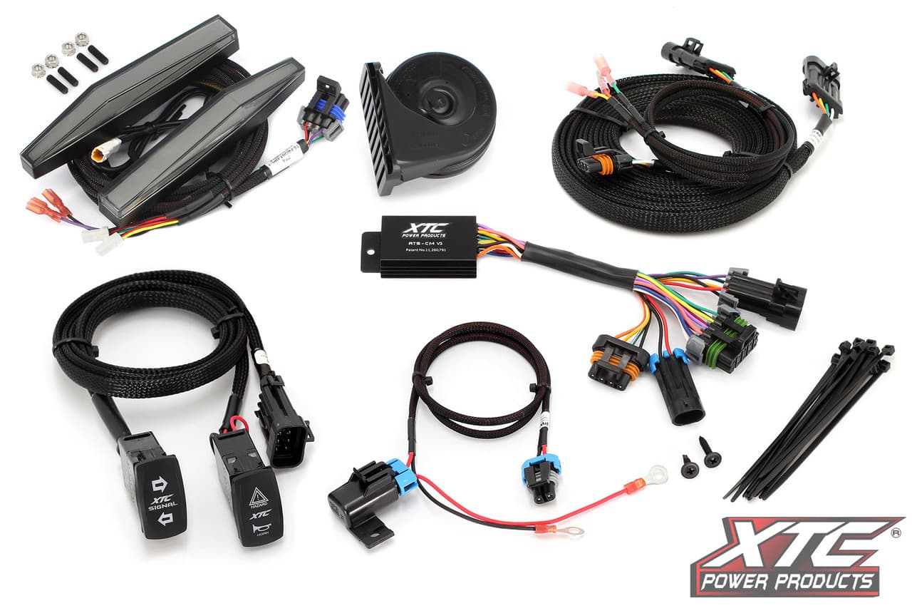 XTC Power Products Auto Turn Signal Kit W/ Horn And Front Drl Lights Can