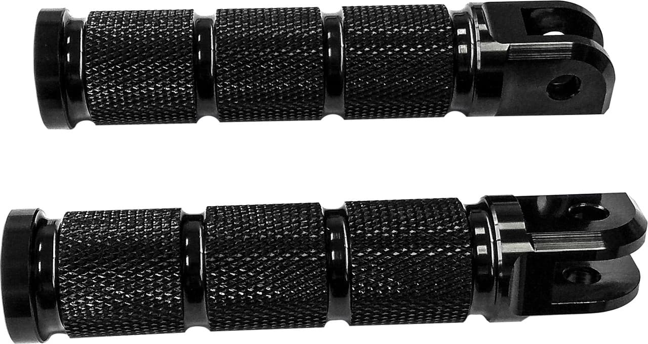 HardDrive Rider Footpegs Retro Black M8 Softail
