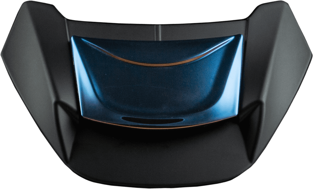 Fly Racing Sentinel Top Center Vent Blue Chrome