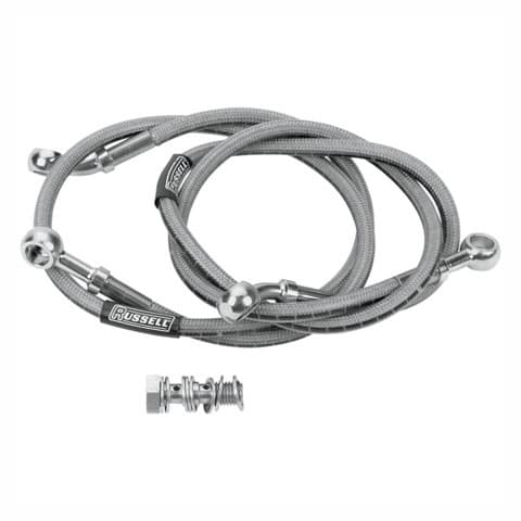 YAMAHA FRONT BRAKE LINE KIT 91-99 FZR600 TWO-LINE RACER