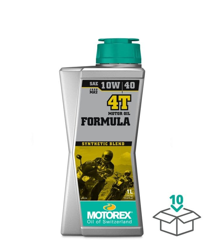 MOTOREX FORMULA 4T 10W40 JASO MA2, 1 LITER