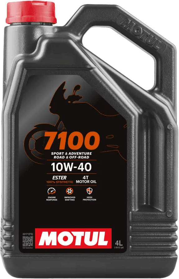 Motul 7100 Synthetic Oil 10W40 4L 4/CASE