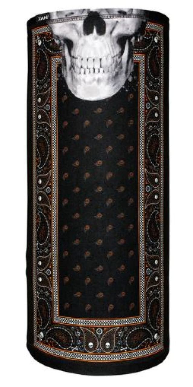 ZAN MOTLEY TUBE SPORTFLEX UPF50+ BLACK & ORANGE CLASSIC