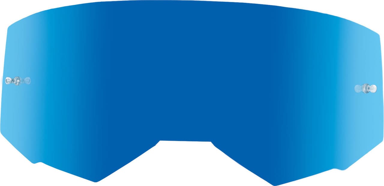 Fly Racing Single Lens W/Post Adult Blue Mirror/Smoke