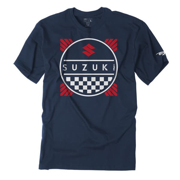 FACTORY EFFEX SUZUKI TITLE YOUTH T-SHIRT / NAVY (S)